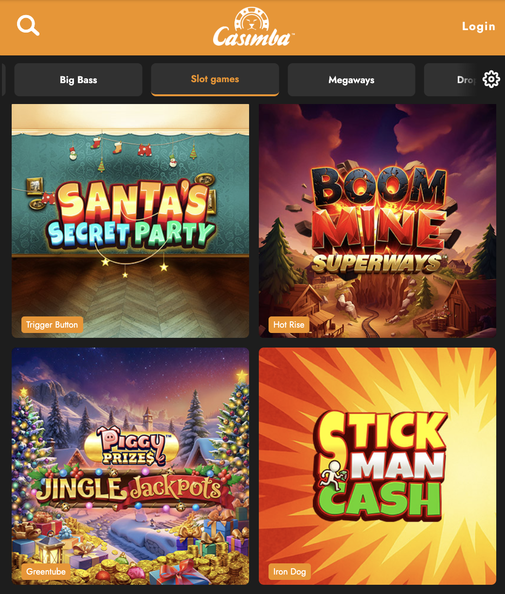 Casimba Mobile Version